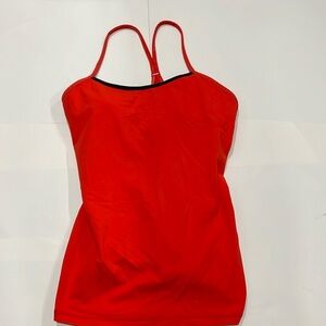 Lulu Lemon Blood Orange Sports Top